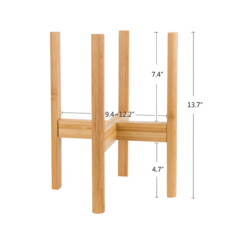 Soporte de bambú para plantas （Extensible)